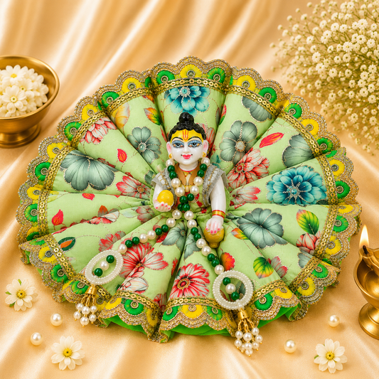 VanaTulsi PhoolLeela Shringar Poshak for Laddu Gopal