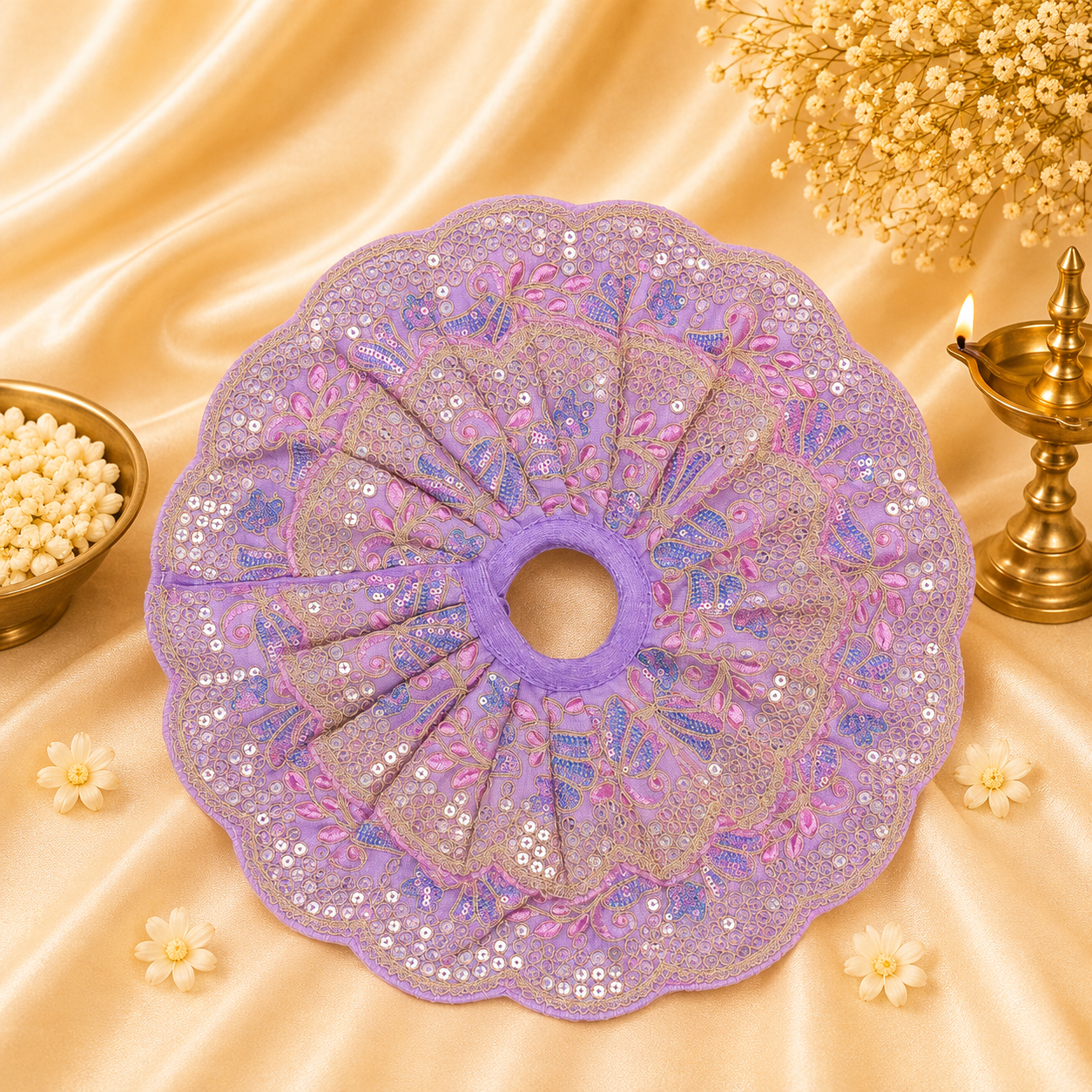 VanaTulsi Lavanya Shringar Poshak for Laddu Gopal