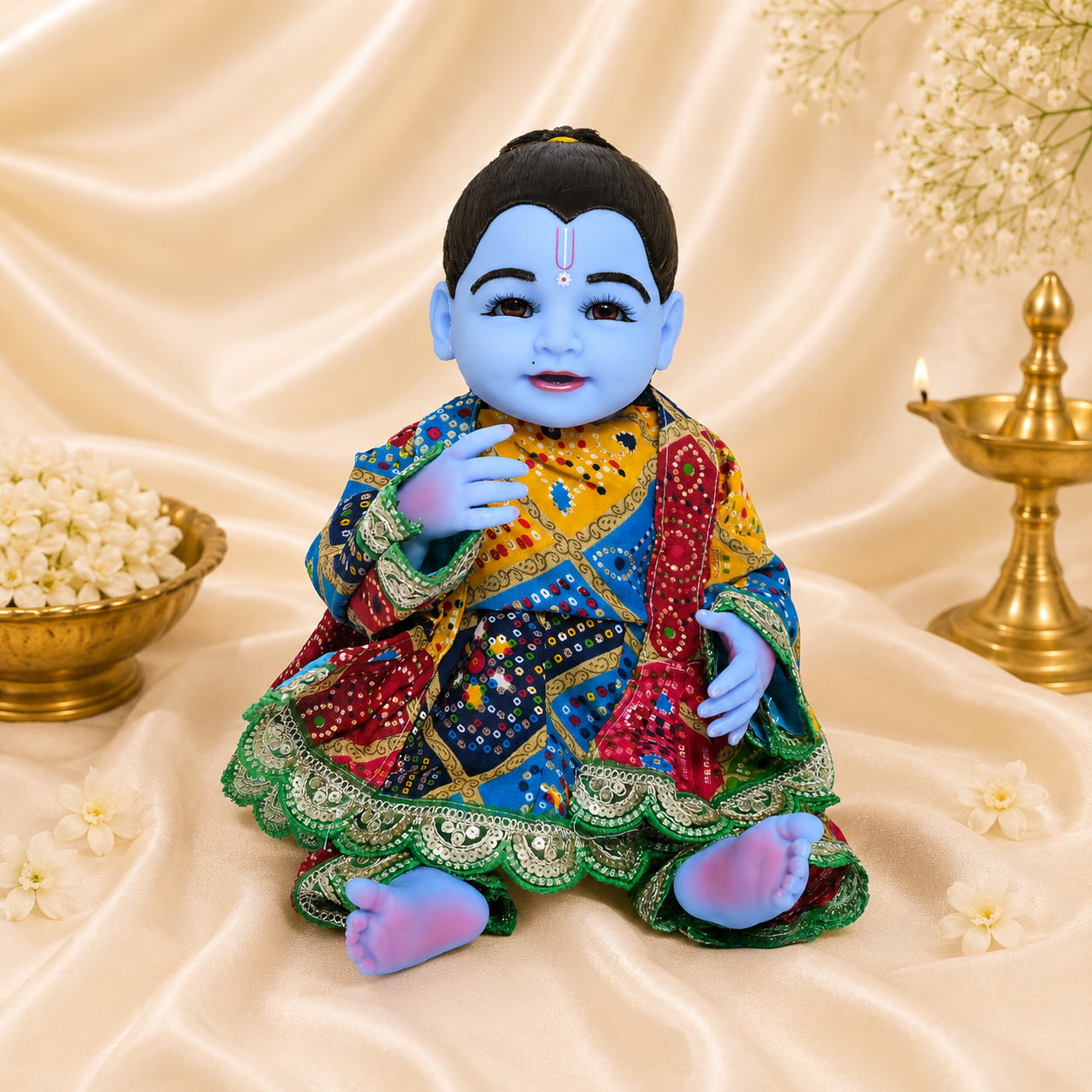VanaTulsi RangLeela Shringar Poshak for Lala