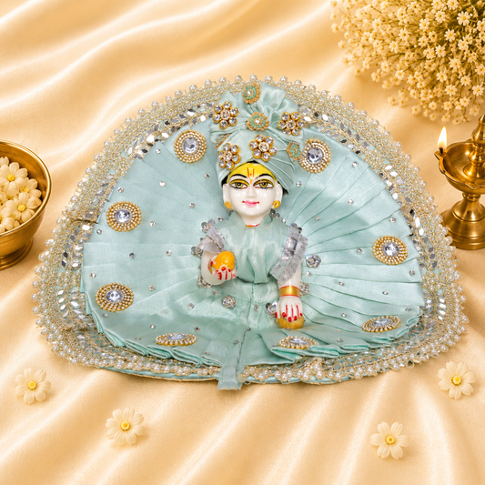 VanaTulsi NeelAmrit Shringar Poshak for Laddu Gopal