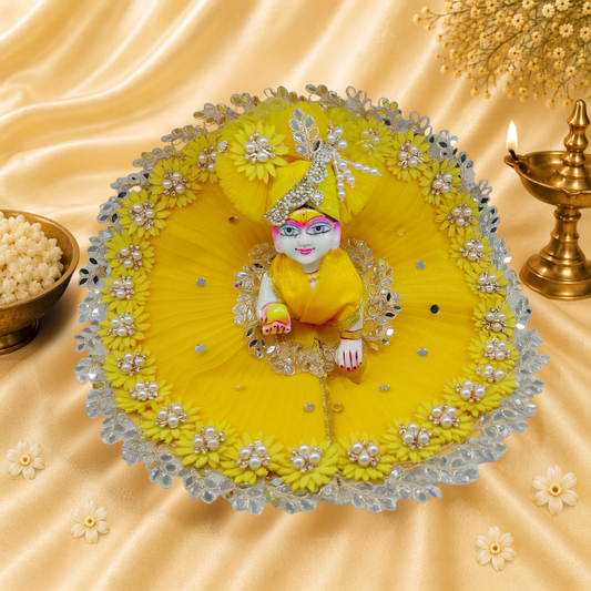 VanaTulsi KanakPushpa Shringar Poshak for Laddu Gopal Ji